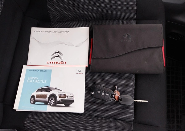 Citroen C4 Cactus cena 33500 przebieg: 136000, rok produkcji 2016 z Bodzentyn małe 529